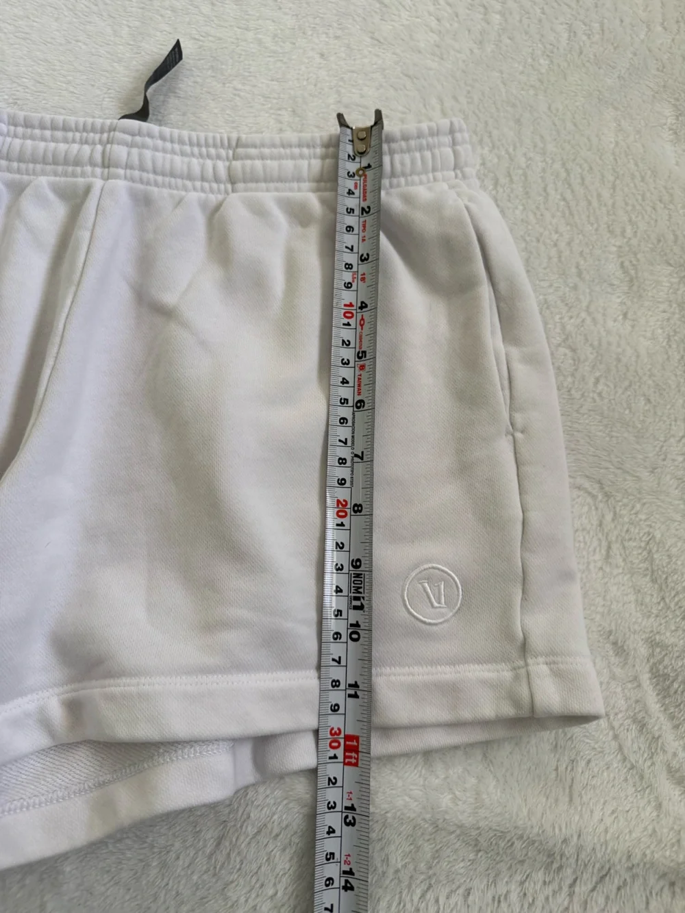 Vuori Women's White Athletic Shorts